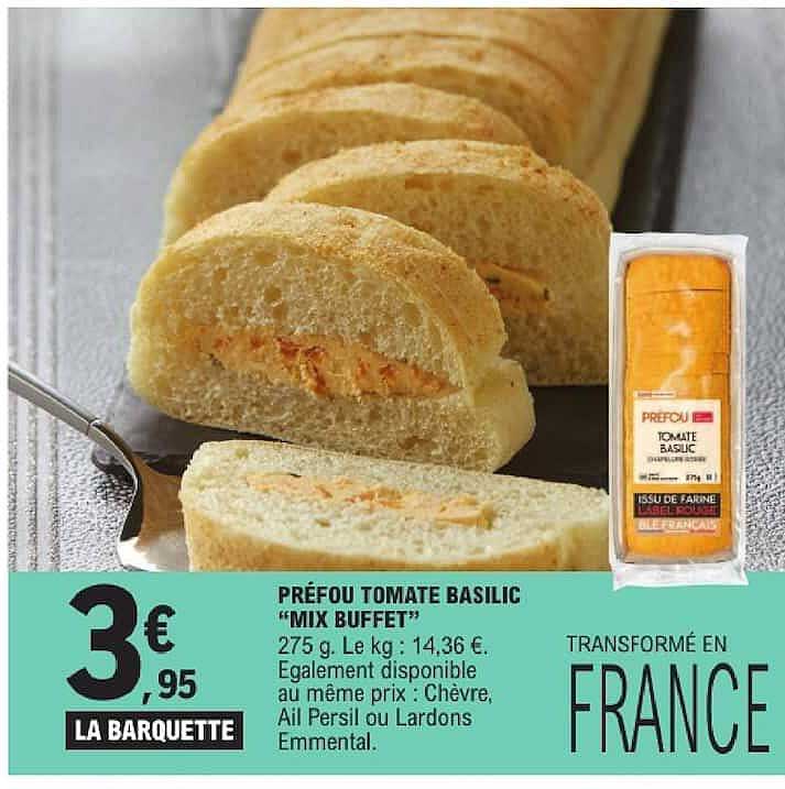 PRÉFOU TOMATE BASILIC “MIX BUFFET”