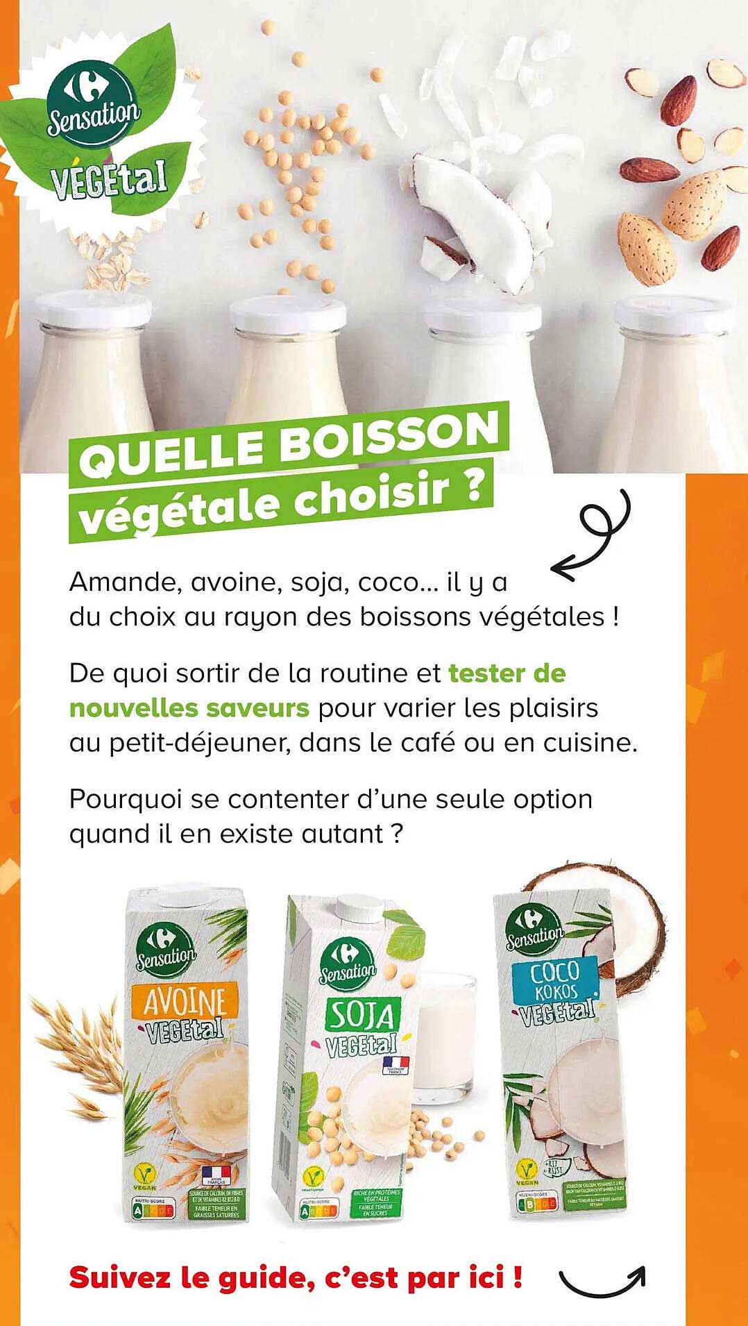 QUELLE BOISSON végétale choisir ?