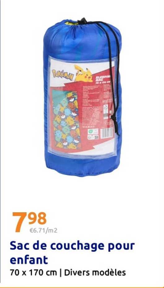 Sac de couchage pour enfant
