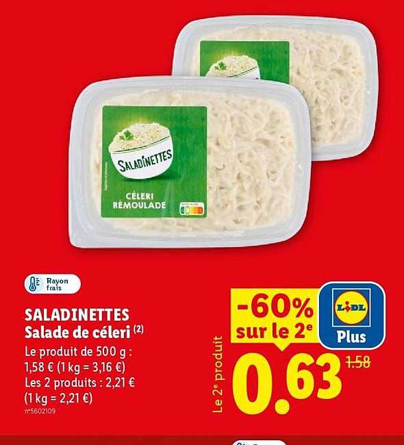 SALADINETTES Salade de céleri