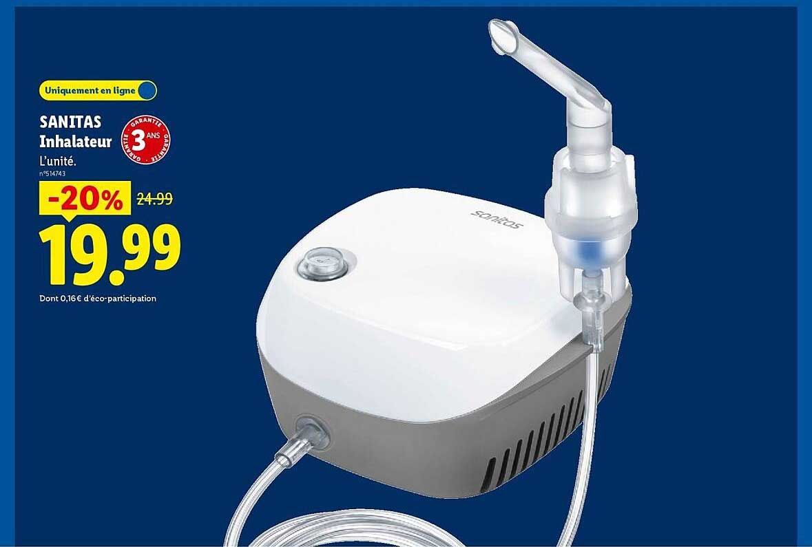 SANITAS Inhalateur