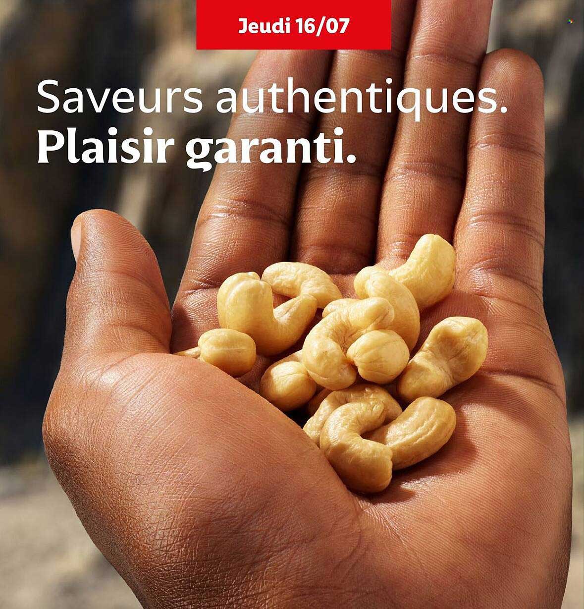 Saveurs authentiques. Plaisir garanti.