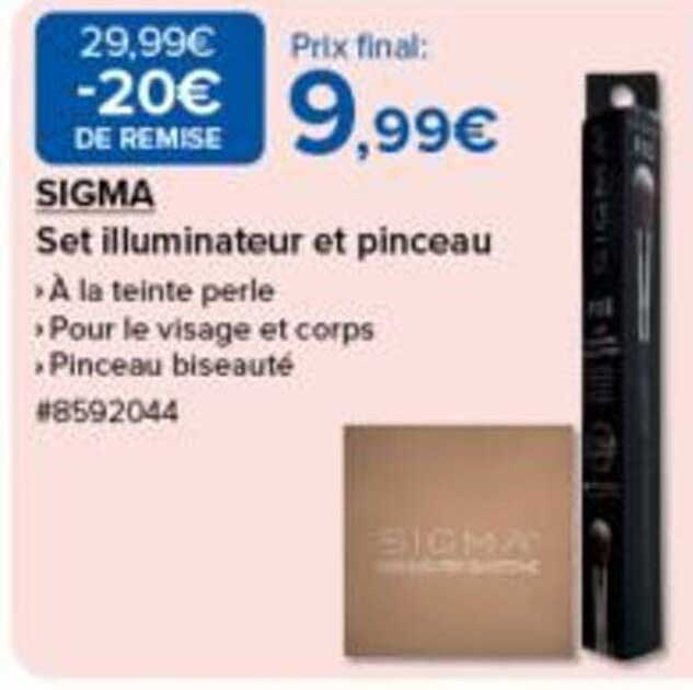 SIGMA Set illuminateur et pinceau