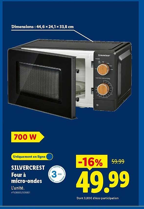 SILVERCREST Four à micro-ondes