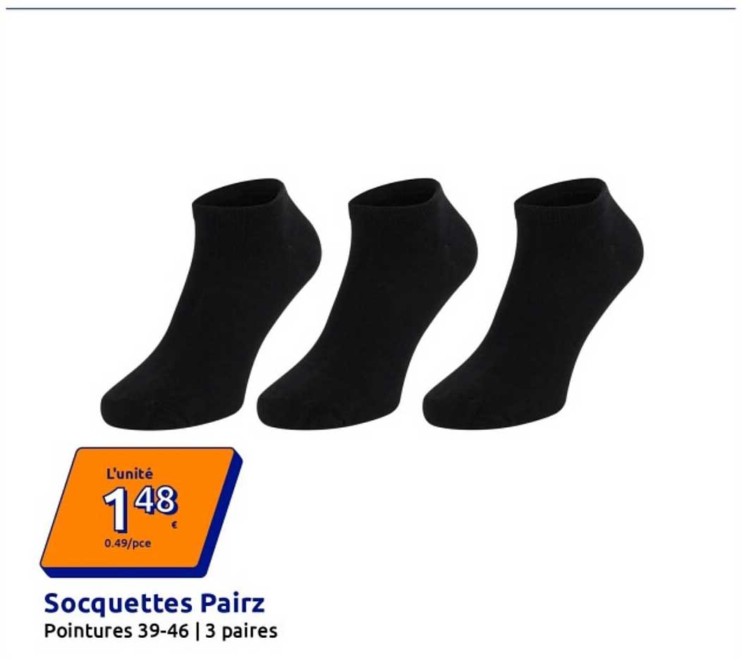 Socquettes Pairz