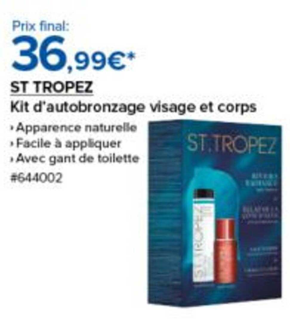 ST TROPEZ Kit d'autobronzage visage et corps