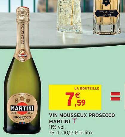 VIN MOUSSEUX PROSECCO MARTINI