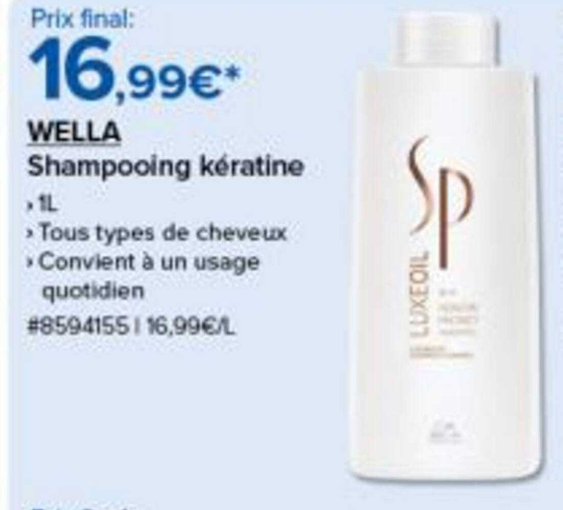 WELLA Shampoing kératine