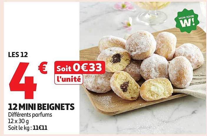 12 MINI BEIGNETS