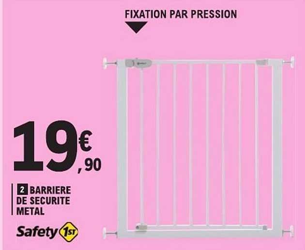 2 BARREIRE DE SECURITE METAL