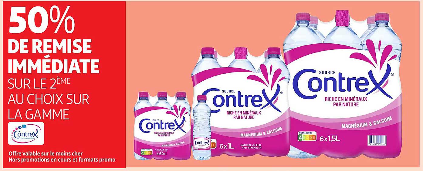 50% DE REMISE IMMÉDIATE SUR LE 2ÈME AU CHOIX SUR LA GAMME