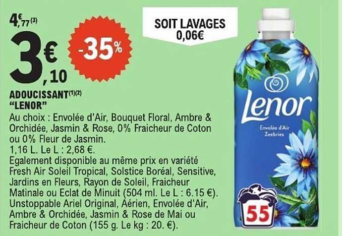ADOUCISSANT "LENOR"
