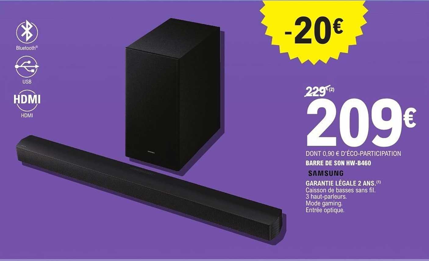 BARRE DE SON HW-B460