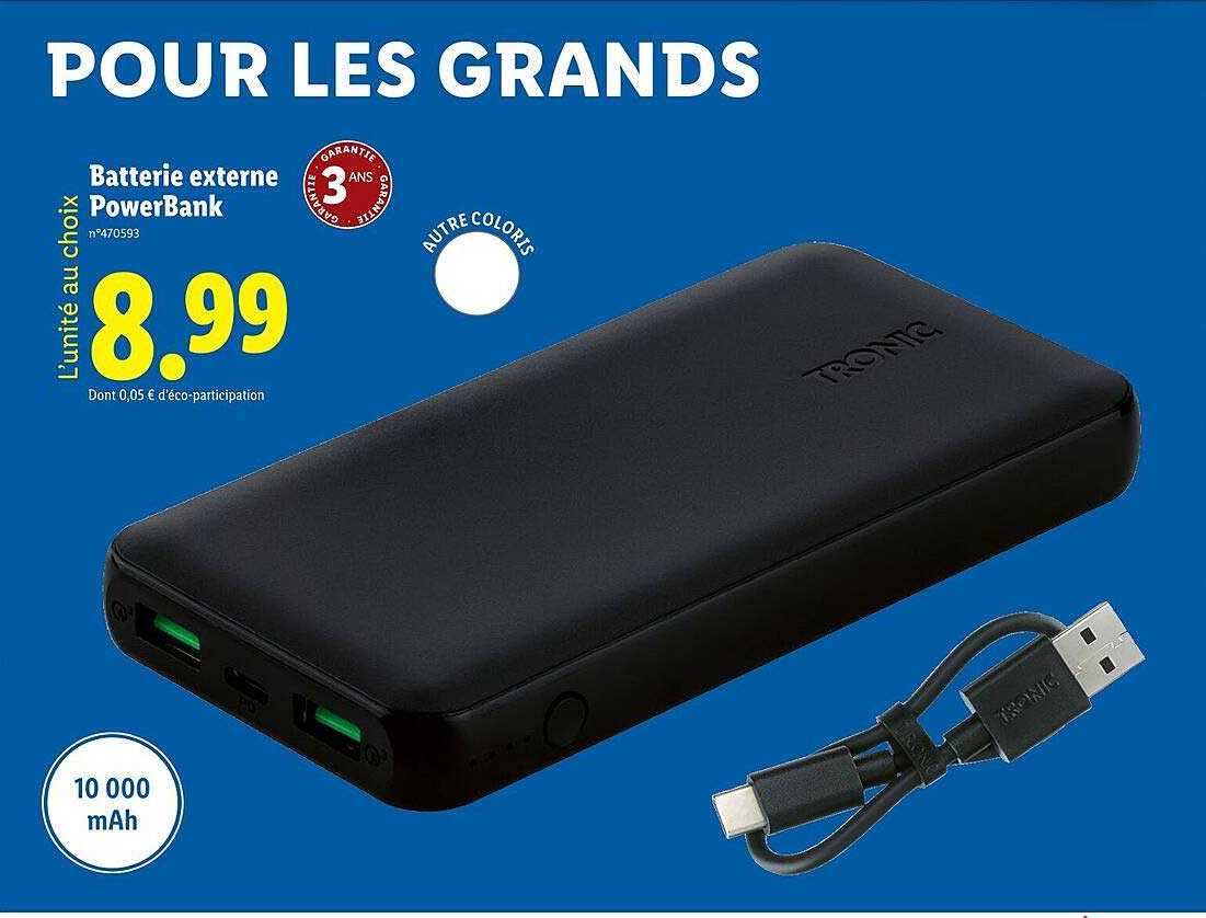 Batterie externe PowerBank