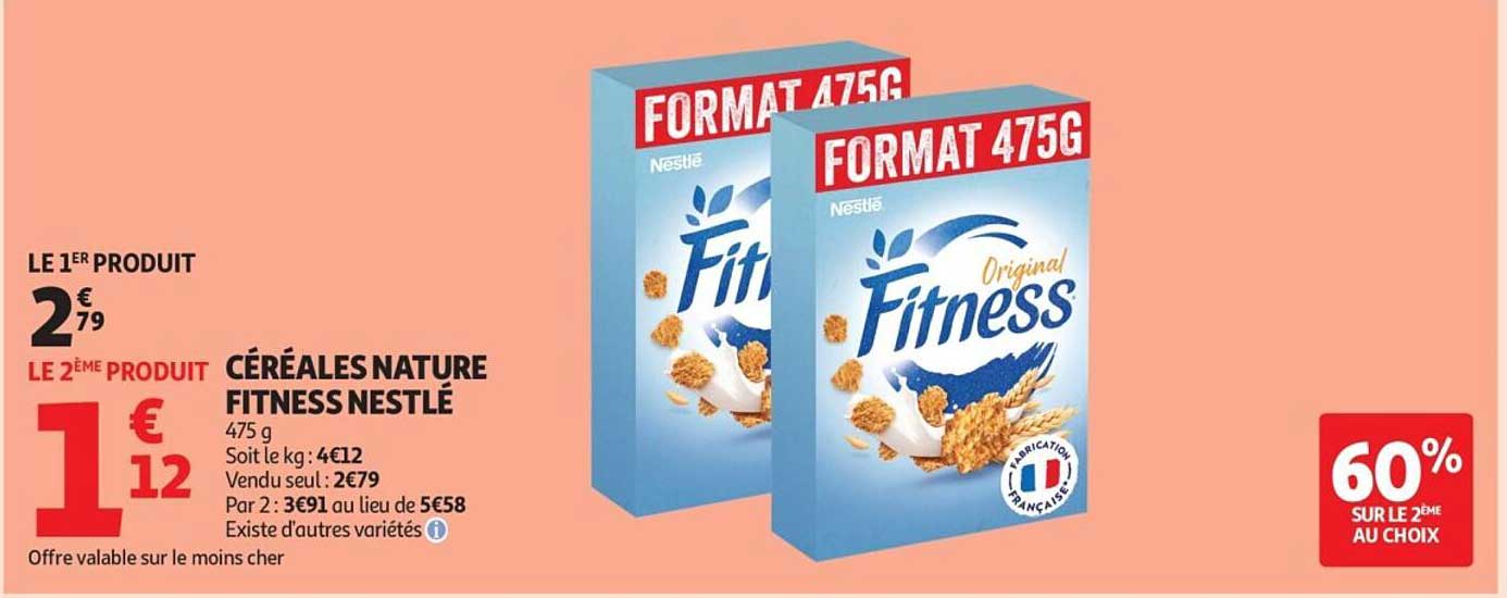 CÉRÉALES NATURE FITNESS NESTLÉ