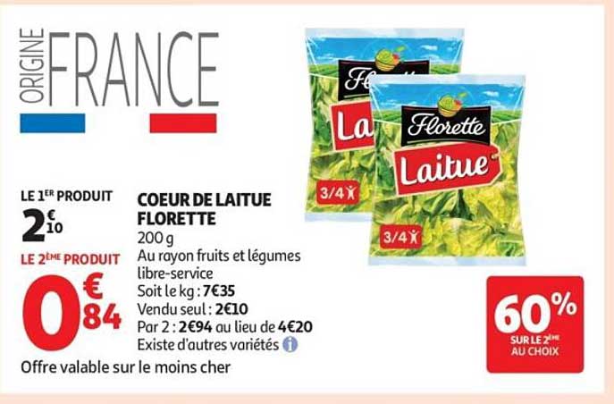 COEUR DE LAITUE FLORETTE