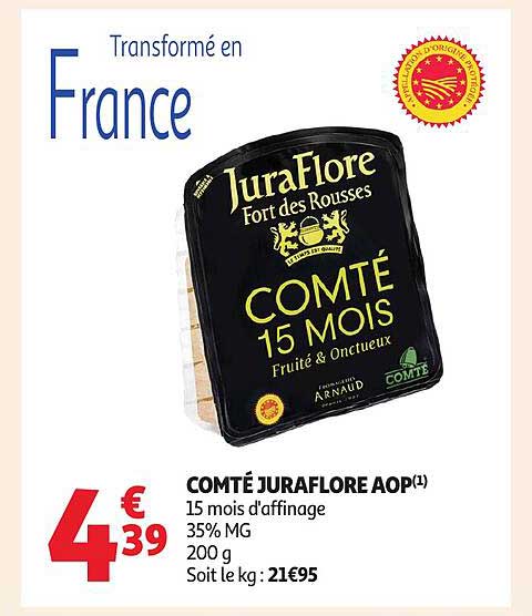 COMTÉ JURAFLORE AOP