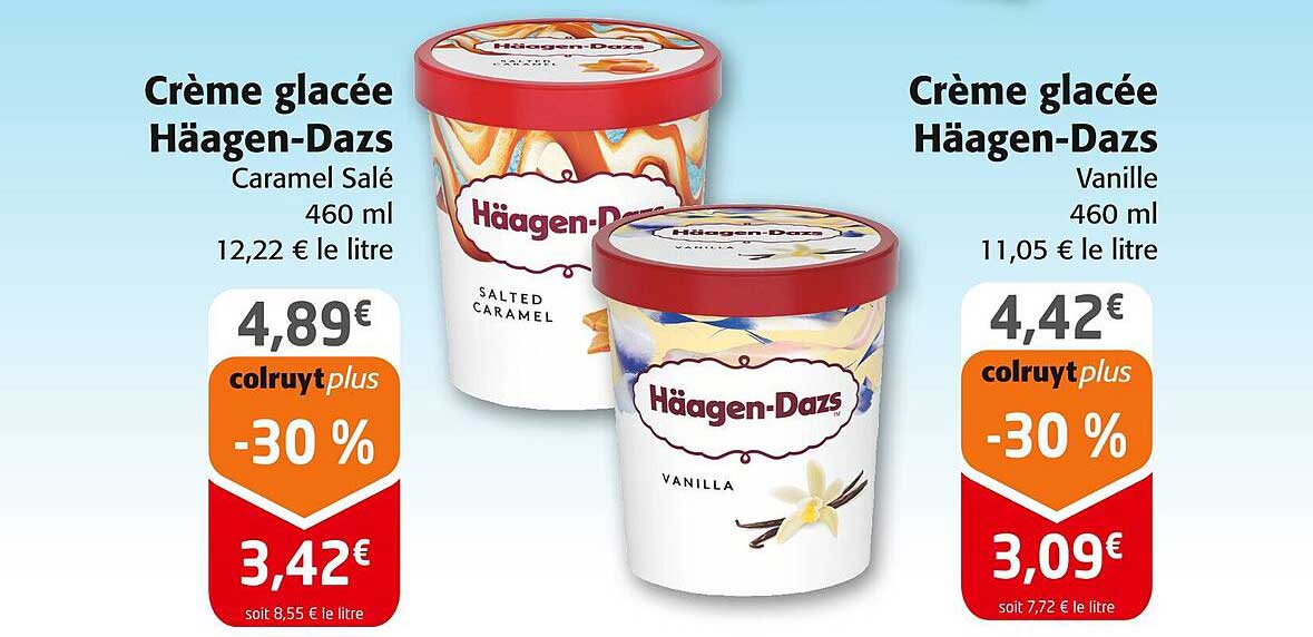 Crème glacée Häagen-Dazs