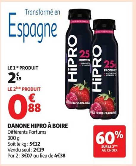 DANONE HIPRO À BOIRE