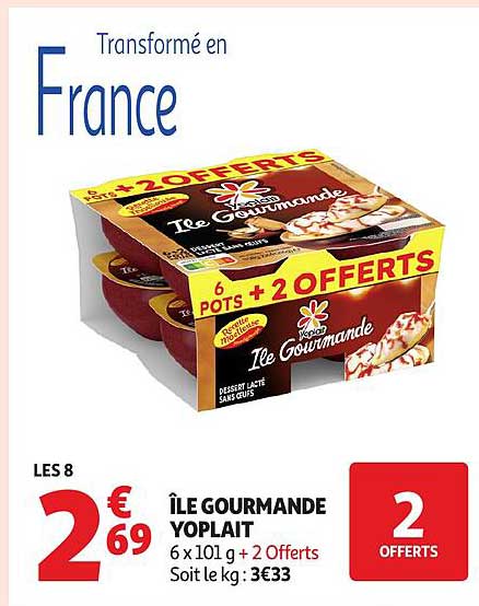 ÎLE GOURMANDE YOPLAIT
