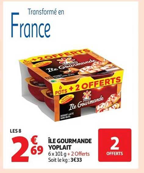 ÎLE GOURMANDE YOPLAIT