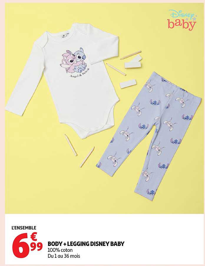 L'ENSEMBLE BODY + LEGGING DISNEY BABY