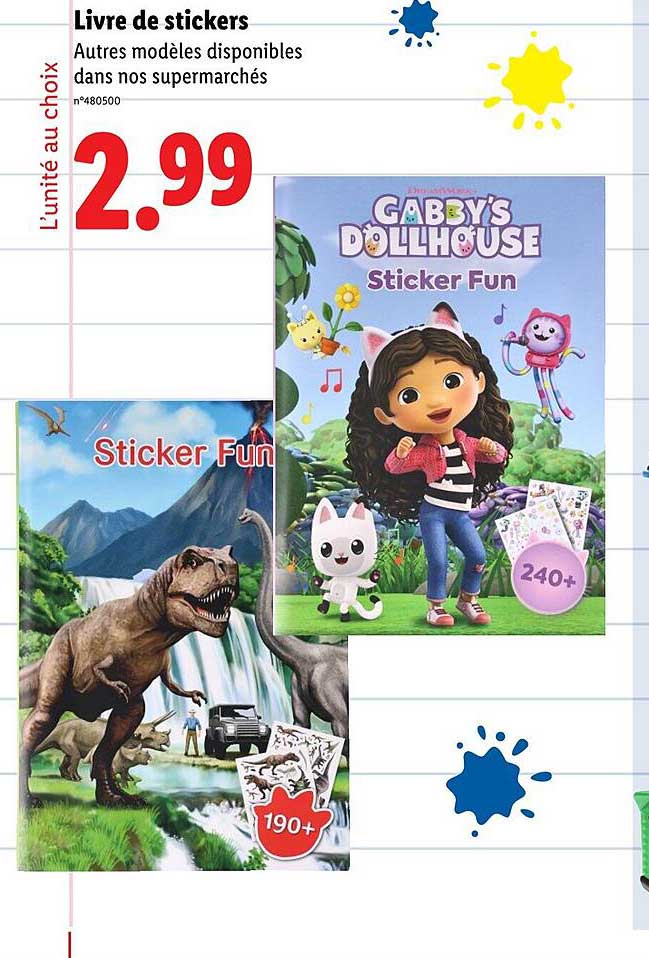 Livre de stickers