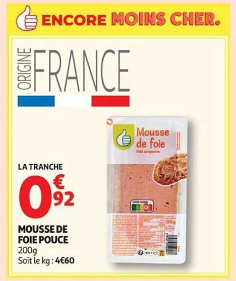 Mousse de foie pouce