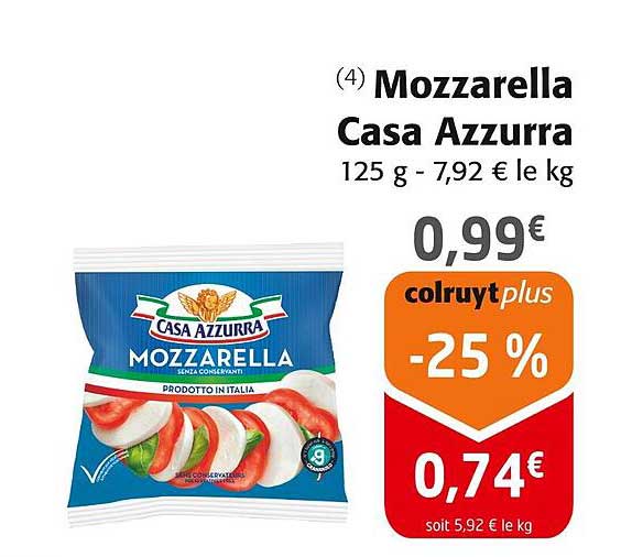 Mozzarella Casa Azzurra