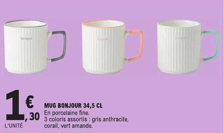 MUG BONJOUR 34,5 CL
