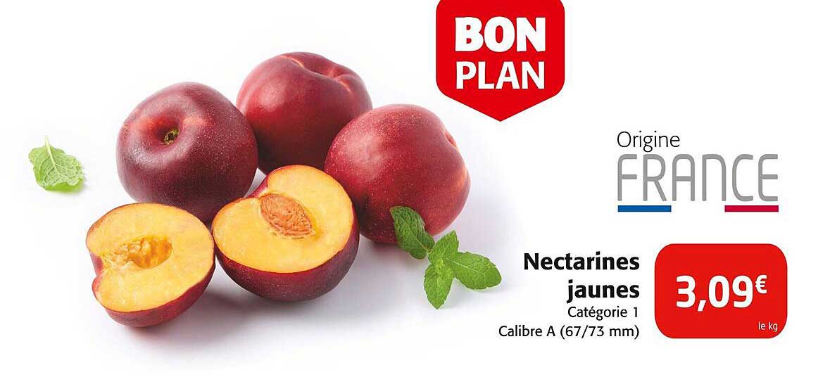 Nectarines jaunes