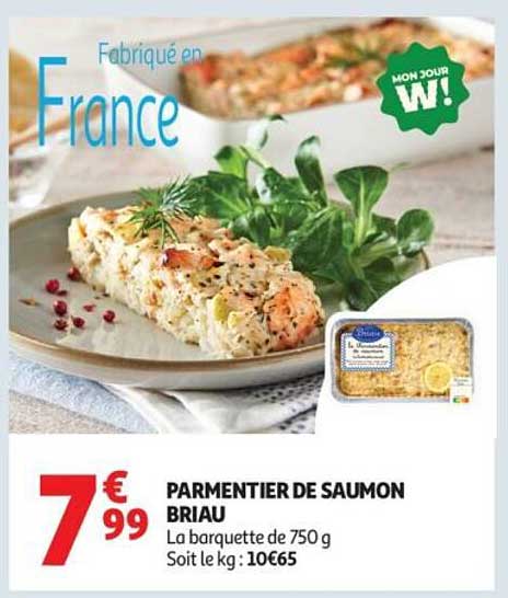 PARMENTIER DE SAUMON BRIAU