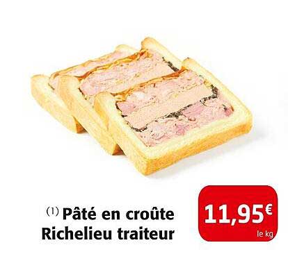 Pâté en croûte Richelieu traiteur