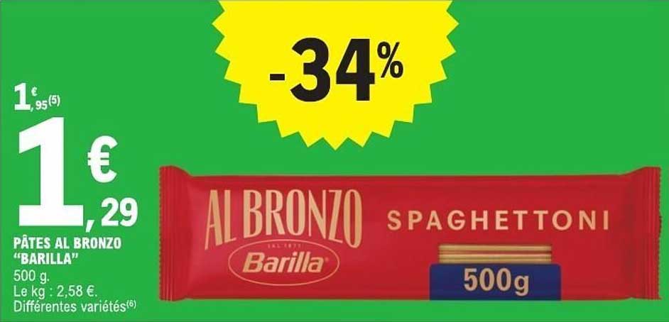 PÂTES AL BRONZO "BARILLA"