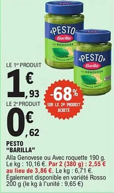 PESTO "BARILLA"