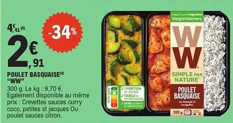POULET BASQUAISE(4) "WW"