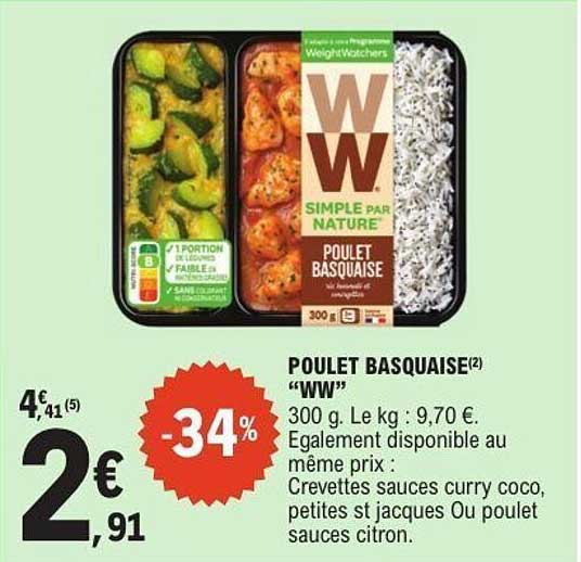 POULET BASQUISE(2) “WW”