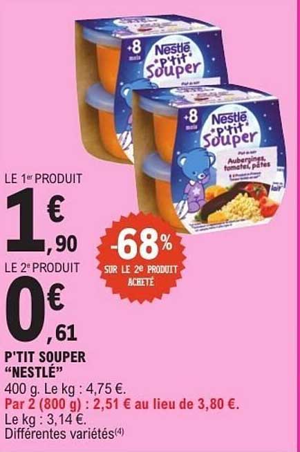 P'TIT SOUPER "NESTLÉ"