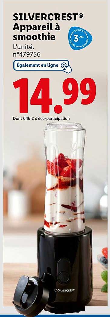 SILVERCREST® Appareil à smoothie