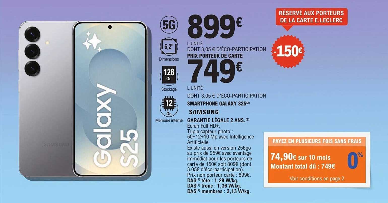 SMARTPHONE GALAXY S25