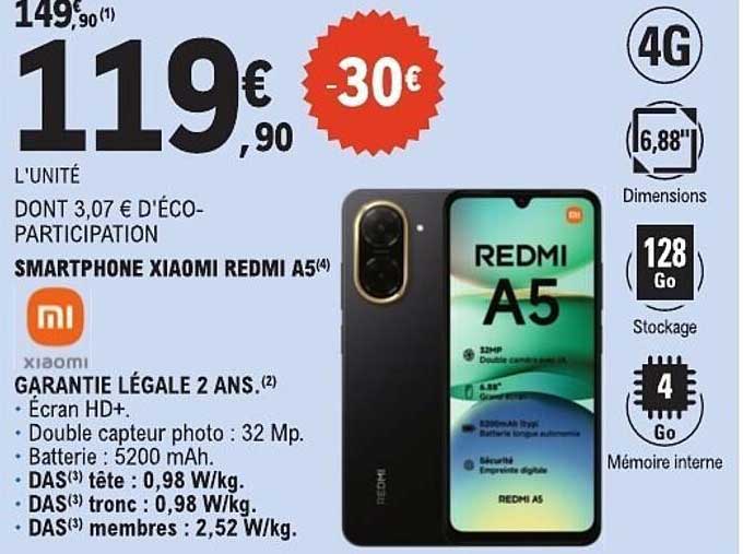 SMARTPHONE XIAOMI REDMI A5