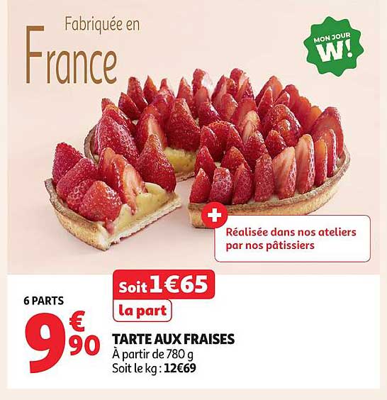 TARTE AUX FRAISES