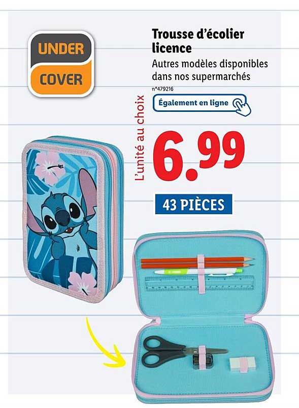 Trousse d'écolier licence