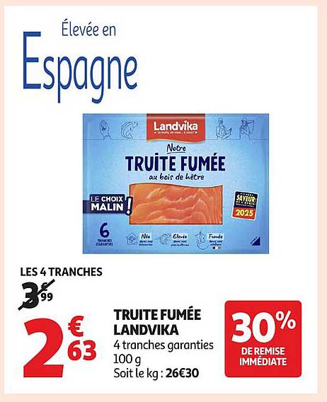 TRUITE FUMÉE LANDVIKA