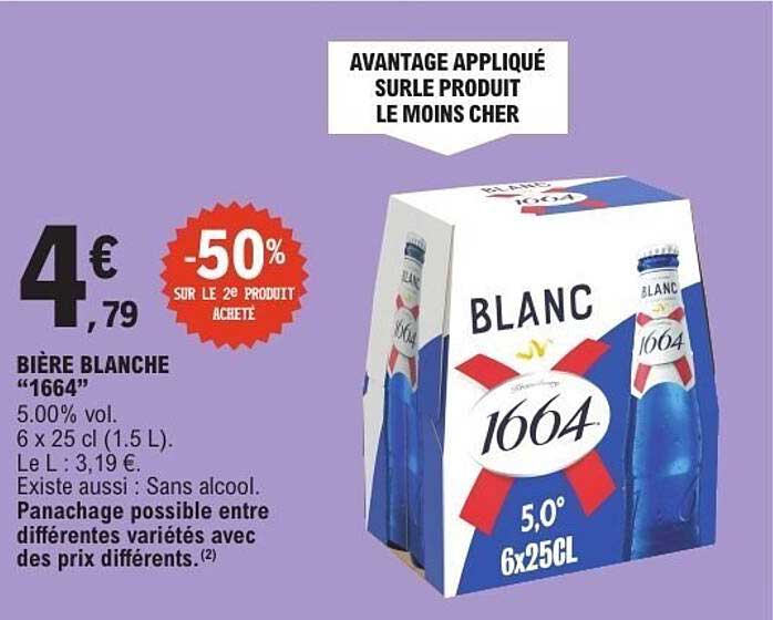 BIERE BLANCHE “1664”