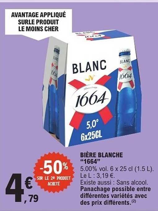 BIÈRE BLANCHE “1664”