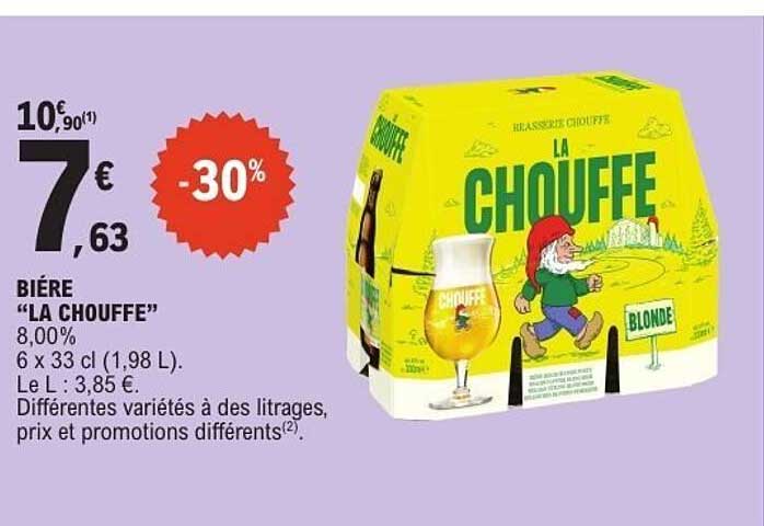 BIÈRE "LA CHOUFFE"