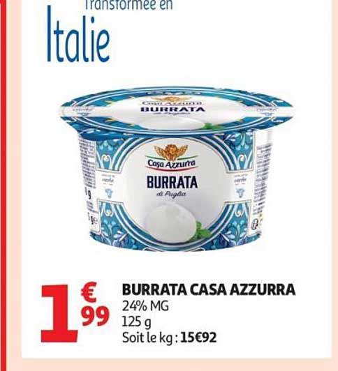 BURRATA CASA AZZURRA
