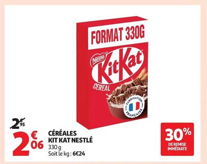 CÉRÉALES KIT KAT NESTLÉ 330 g