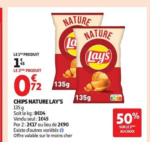 CHIPS NATURE LAY'S